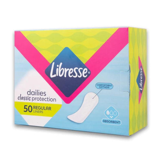 Libresse Classic Pantyliners Regular 50-pack