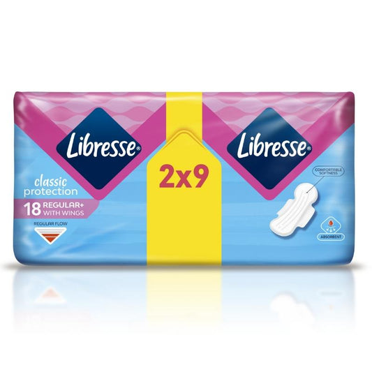 Libresse Classic Protection Regular Duopack 18-pack