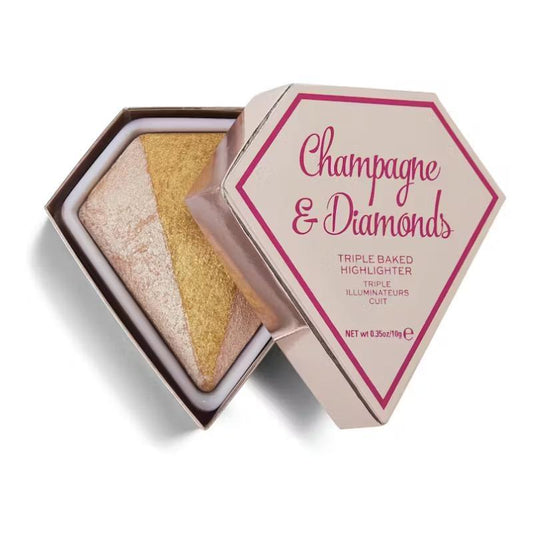 Makeup Revolution Face I Heart Diamond Champagne & Diamonds 10 Gr