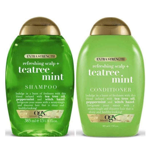 OGX Teatree Mint Duo 2x385ml