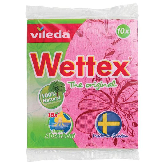 Vileda Wettex Rosa Bandet 10-pack