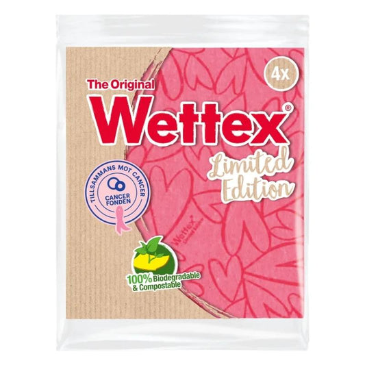 Wettex Disktrasor Rosa Bandet 4pack