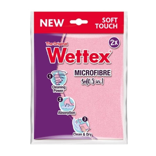 Wettex Microfiber Soft 3in1 2pack